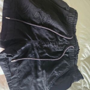 LOFT Women's High Waist Charcoal Shorts